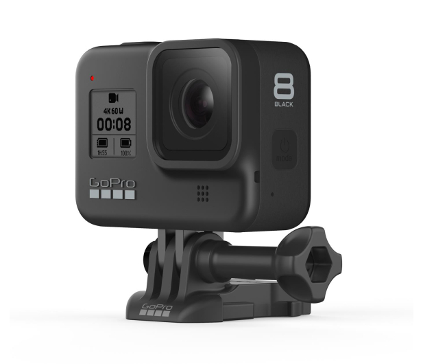 GoPro KAMERA SPORTOWA GoPro Hero 8 + 3 baterie i podwójna ladowark - 1463413 - zdjęcie 2